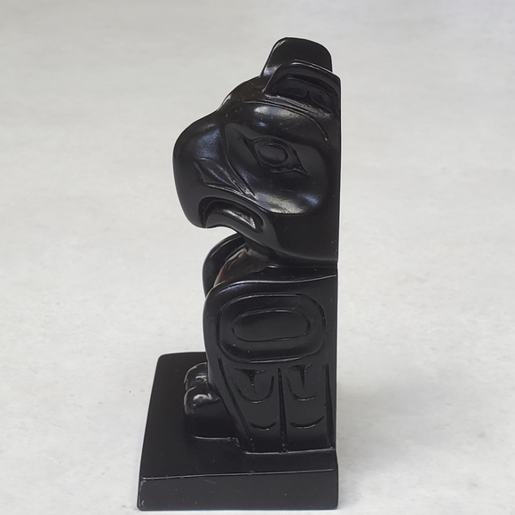 Boma Canada Totem Pole Figurine Vintage - Picture 2 of 9
